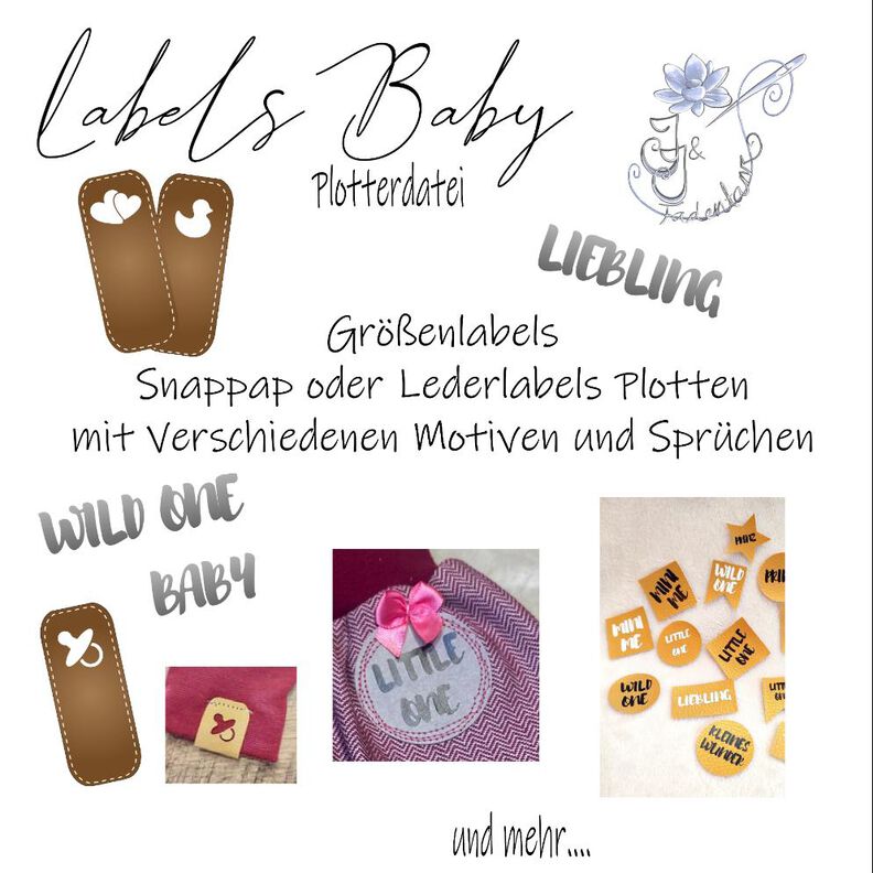 Labels Baby Plotterdatei image number 1