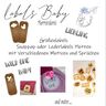 Labels Baby Plotterdatei thumbnail number 1