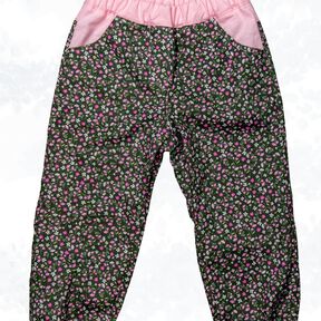 Toni Kinderhose mit Gummizug und Taschen Gr. 98-164, A4+A0