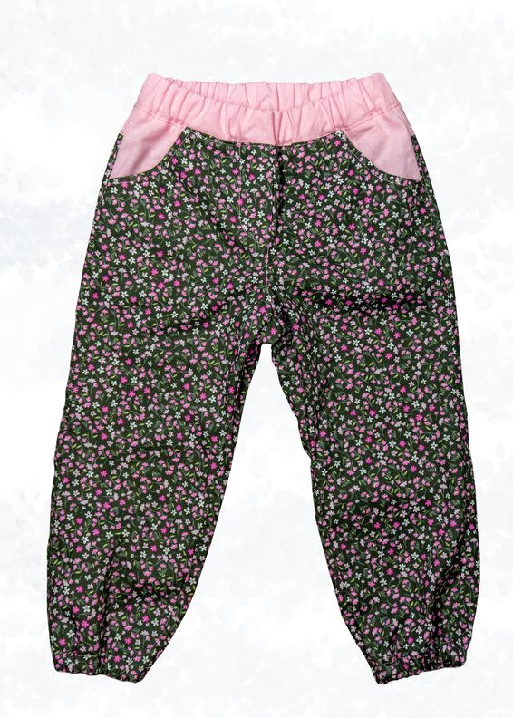 Toni Kinderhose mit Gummizug und Taschen Gr. 98-164, A4+A0 image number 2