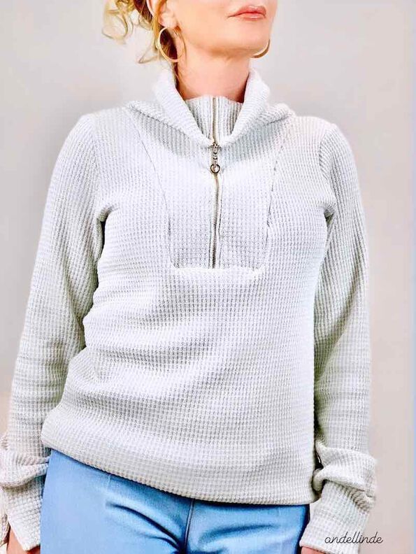 Pullover "ZITA" Nähanleitung und Schnitt Gr. 158–46 image number 10