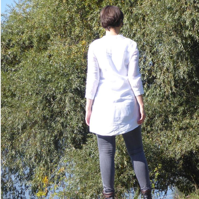 Bluse Belle Gr. 34-46 Schnittmuster - Longbluse image number 6