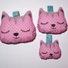 Stickdatei - Katze 3 ITH in 3 Gr. cute Schlüsselanhänger thumbnail number 2