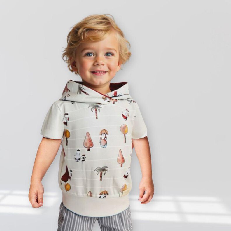 Schnittmuster Kinder Hoodie Ela+Kai Gr. 80-140 image number 10