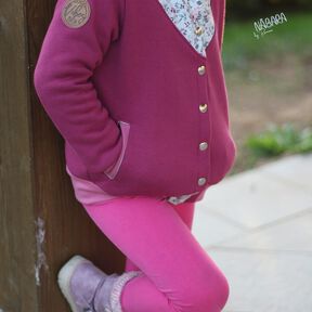 Jacke Collegejacke Morgentau (Gr. 80 - 152)