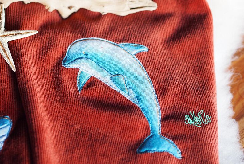 Applikationsvorlage und Nähanleitung Delfin image number 10