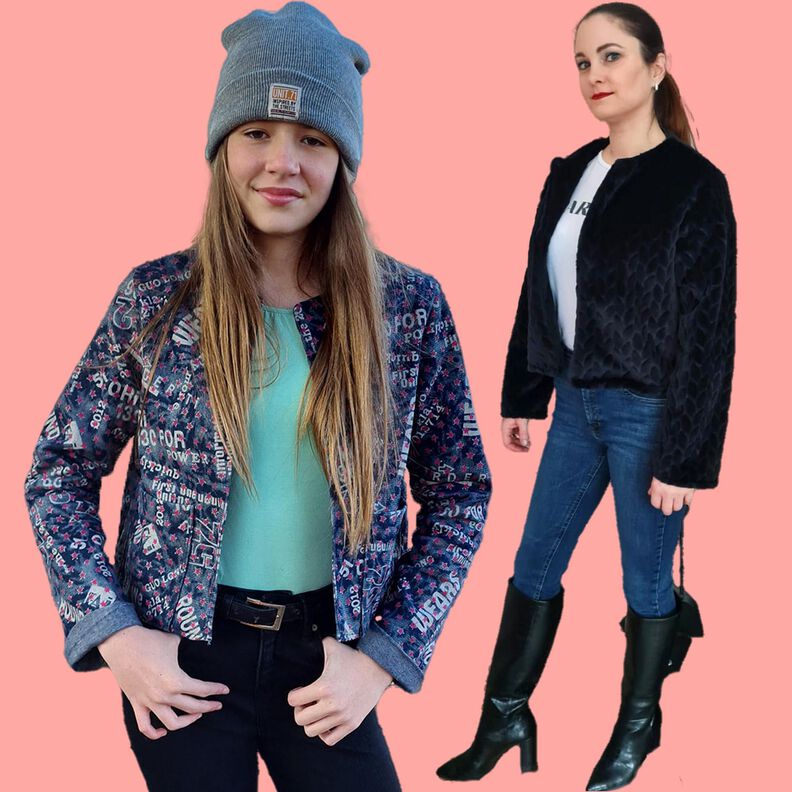 Damen Jacke Kurzjacke Blazer Shaket RESMI ♥ Gr. XS-XXL image number 3