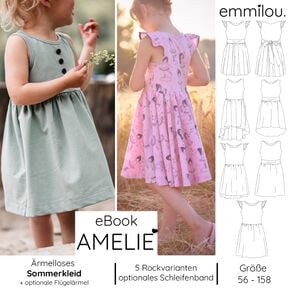 eBook Sommerkleid "Amelie" Gr. 56-158