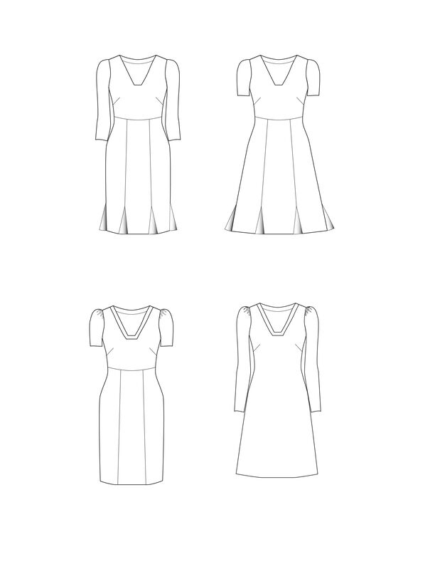 ELFIE-Erweiterung zum Kleid Gr. 34-52 PDF-Schnitt A4, A0 image number 2