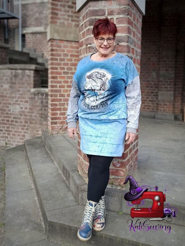 WavyBalloonDress Damen Gr. 32 bis 50 image number 3
