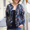 *Ladies Sweater Jacket* Volantjacke, Collegejacke thumbnail number 5