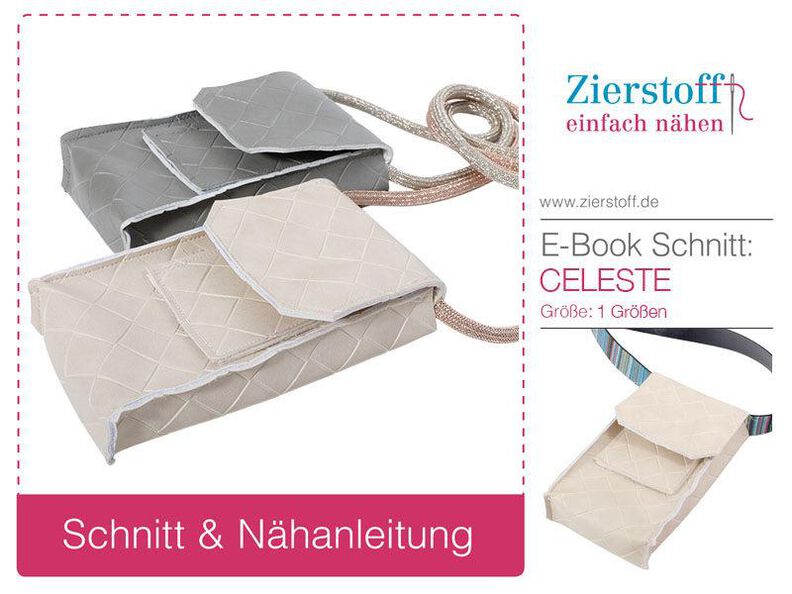Handytasche "CELESTE" - Schnittmuster Tasche image number 2