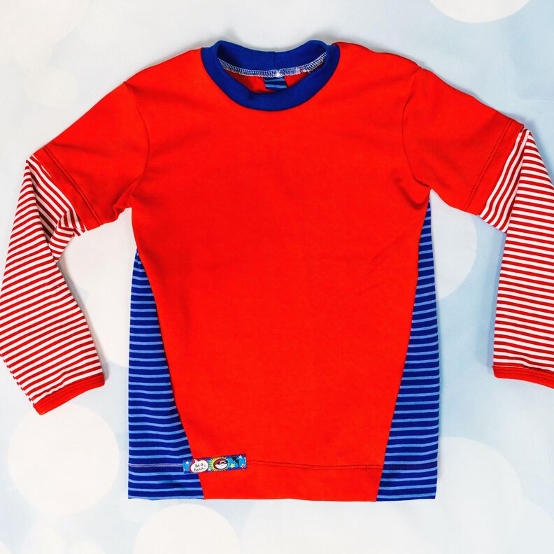 Kinder T-Shirt Longsleeve mit Teilungen KEREN ♥ Gr. 92-164 image number 9
