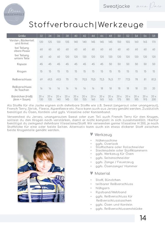  Sweatjacke Kinder & Damen & Herren - Paco image number 6