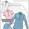 Ebook/Nähanleitung Poloshirt MALISKA Damen Gr. 32 - 58 thumbnail number 1