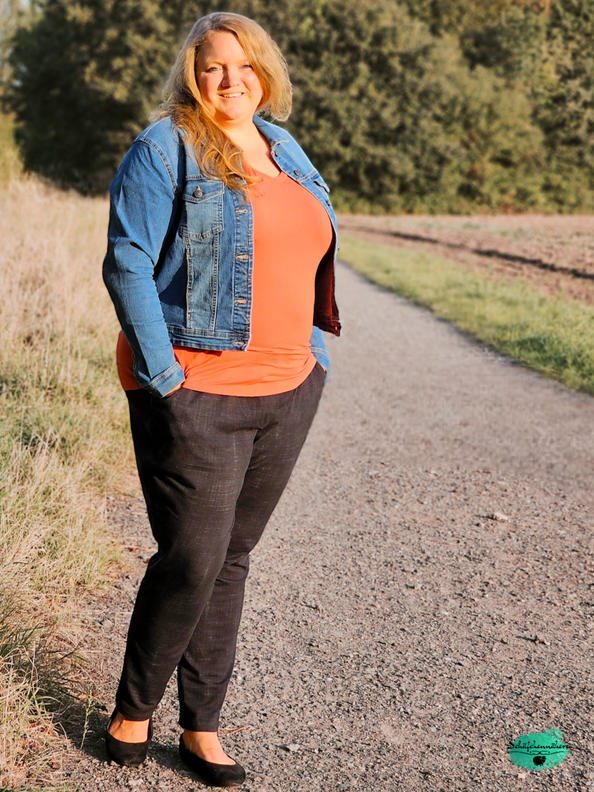 lovely lady chino 34-56 Damenhose Businesshose Joggers image number 5