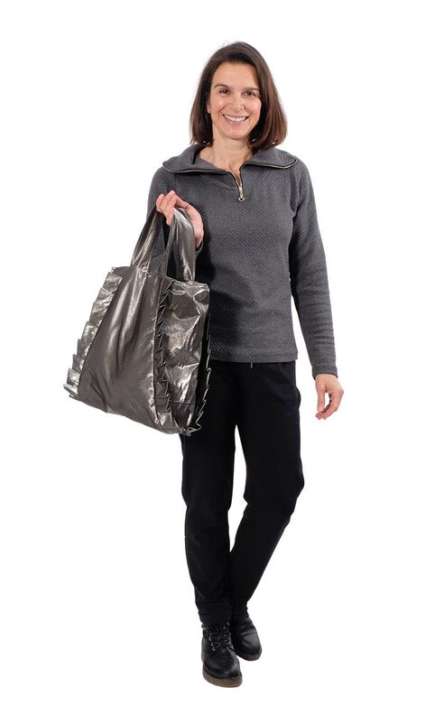 Trapeztasche "YALENE" in 3 Größen - Schnittmuster Tasche image number 7