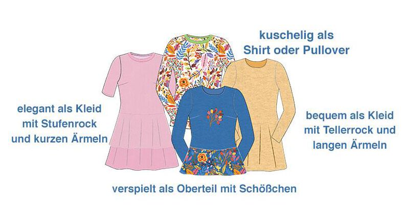 Ebook Kleid München Gr. 34 - 52 (A4/A0) image number 5