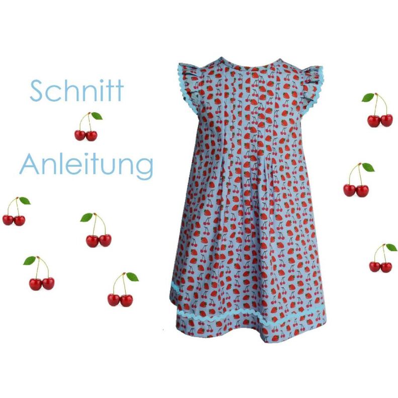 Nähanleitung + Schnitt Kleid Greta 68-128 image number 1