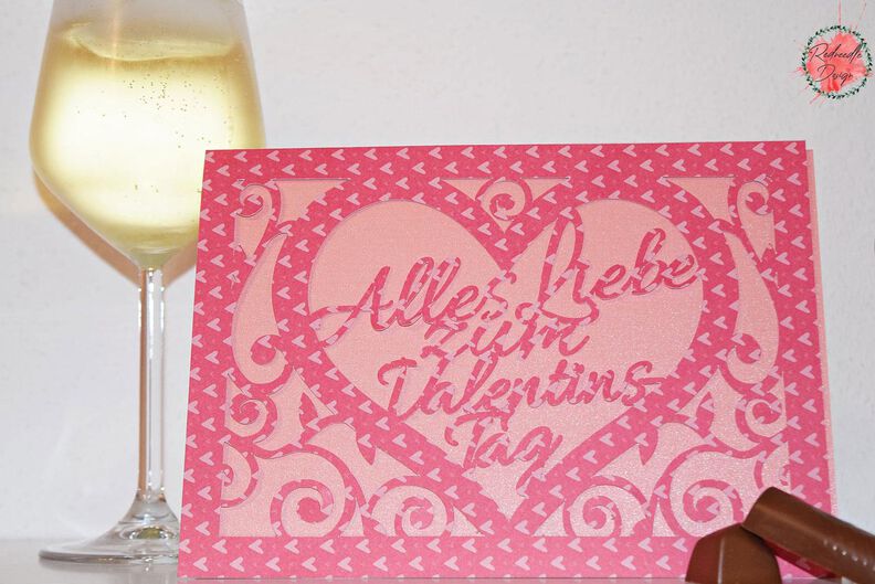 Plotterdatei Valentinstag Karte image number 5
