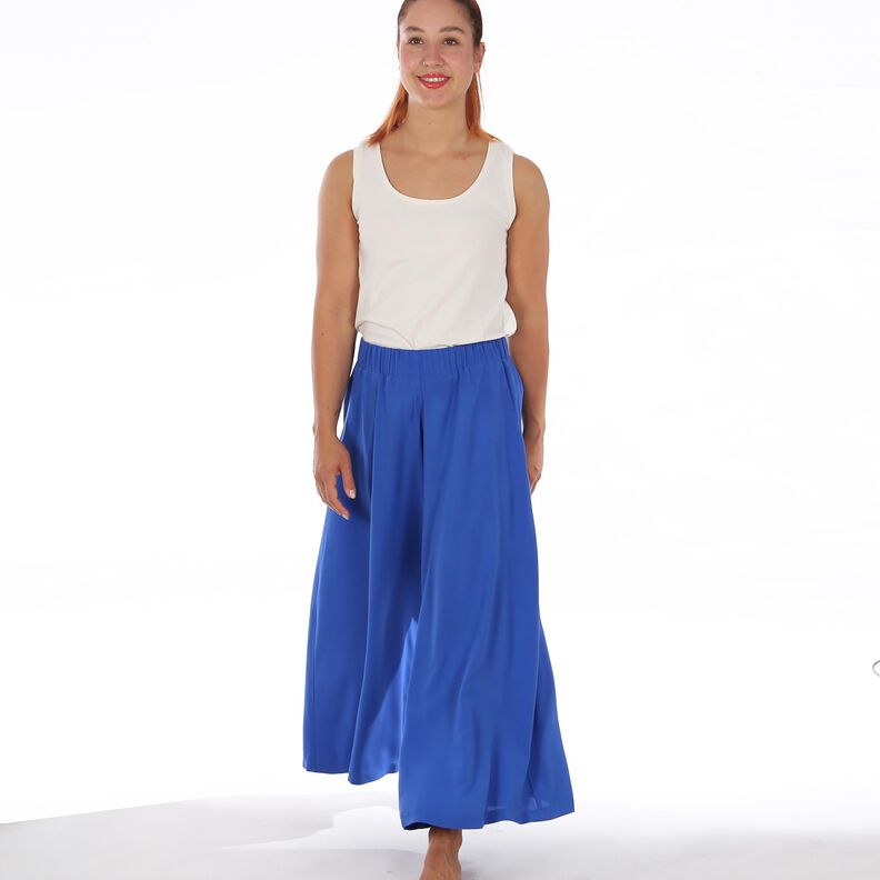 FRAU ORLA - weite Hose mit Gummibund  XS-XXL image number 7
