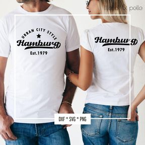 Plotterdatei Hamburg Urban City Style