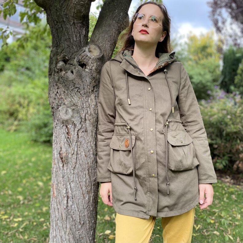 Schnittmuster Nähanleitung Mein Wind&Wetter Parka 34-48 image number 4