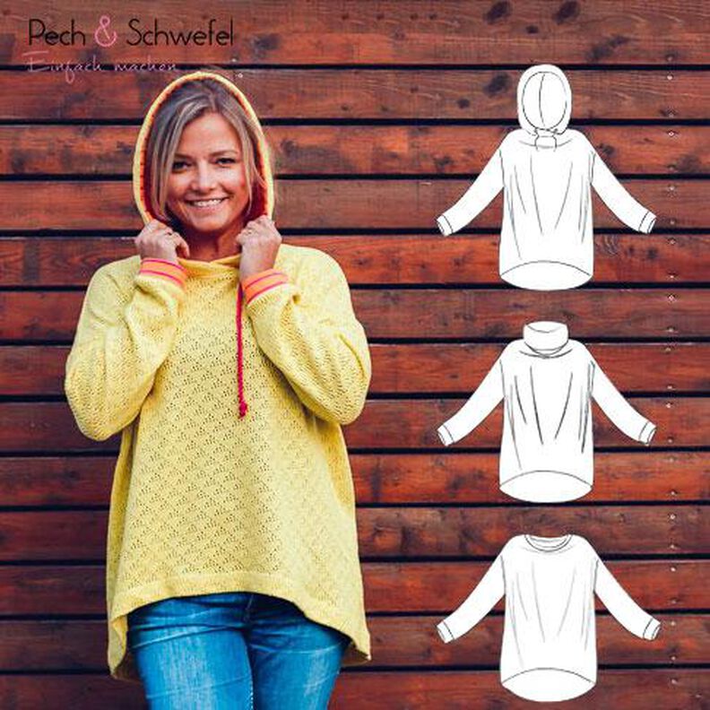 E-Book Pullover „Bergen" Gr. 34-60 *A4 und A0 Datei* image number 1