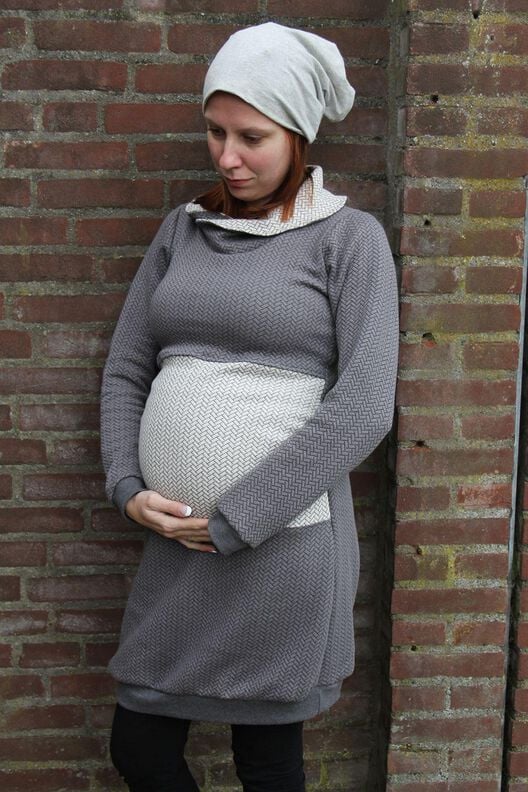 HOODIEKLEID MIT UMSTANDSKLEID-VARIANTE Gr 32 - 50 image number 8