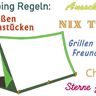 Zelt - Camping Regeln Stickdatei thumbnail number 3