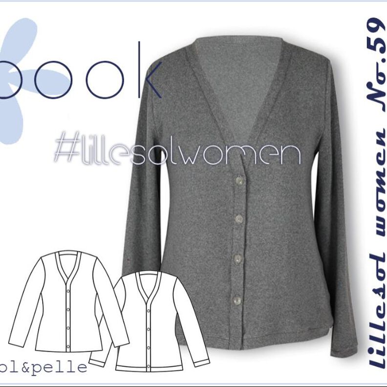 Ebook Basic-Strickjacke *mit A0-Datei + Video* image number 1