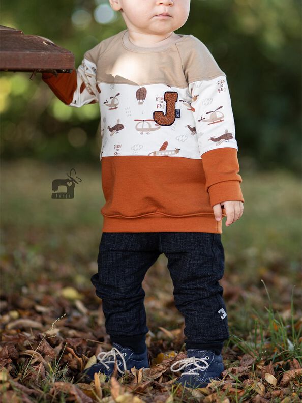 Raglan Hoodie | Schleiferlwerk | eBook | 62-146 image number 2