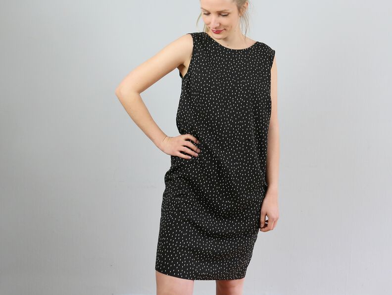 FRAU SELMA - Sommerkleid mit Rückendekoltée XS-XL image number 4