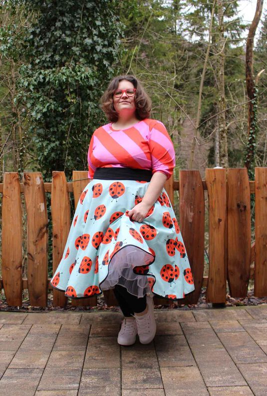 Tellerrock & Petticoat AVARITIA (34-58) 2-in-1 Schnittmuster image number 10