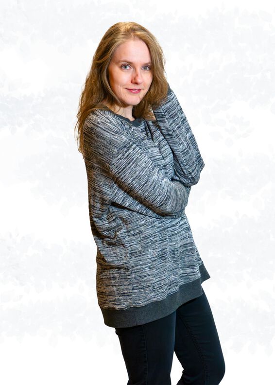 Jessy Oversize Pullover mit Rollkragen BU 80-116, A4+A0 image number 9
