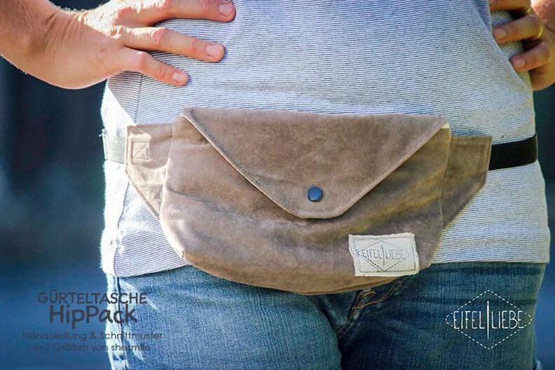 Gürteltasche "HipPack" (Nähanleitung und Schnittmuster) image number 3