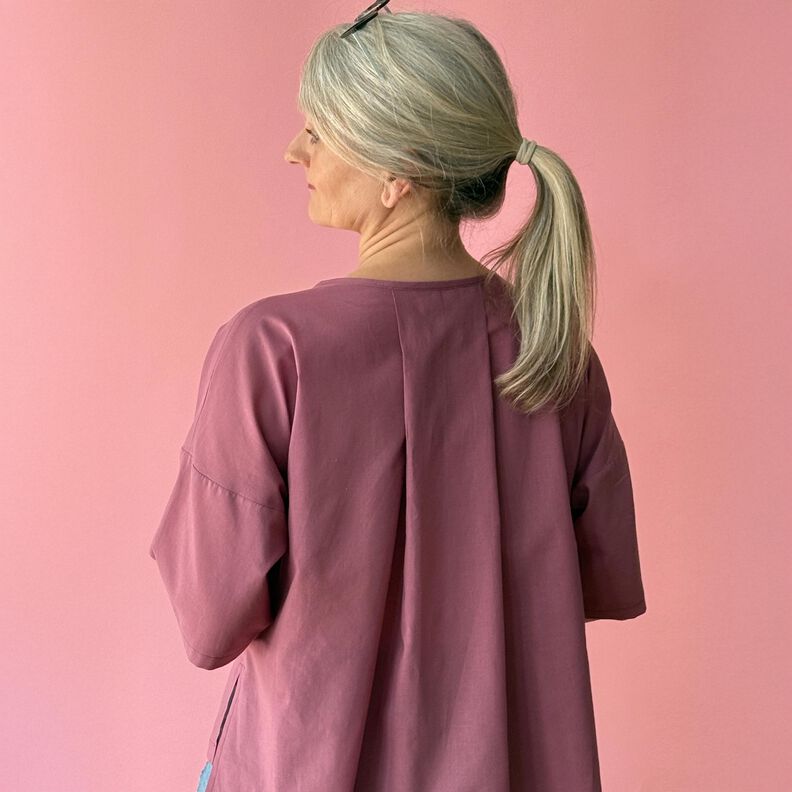 FRAU MAKI - Bluse mit Quetschfalte XS-XXL image number 10