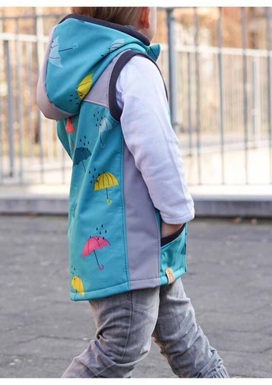 Weste Livsglad Gr. 56-122, Walk, Fleece, Softshell image number 2