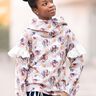 *Ladies Sweater Dress* Sweater, Hoodiekleid, Ballonärmel thumbnail number 2
