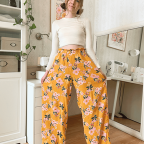 Palazzo Hose Ocean | Schnittmuster weite Hose | XXS bis XXL