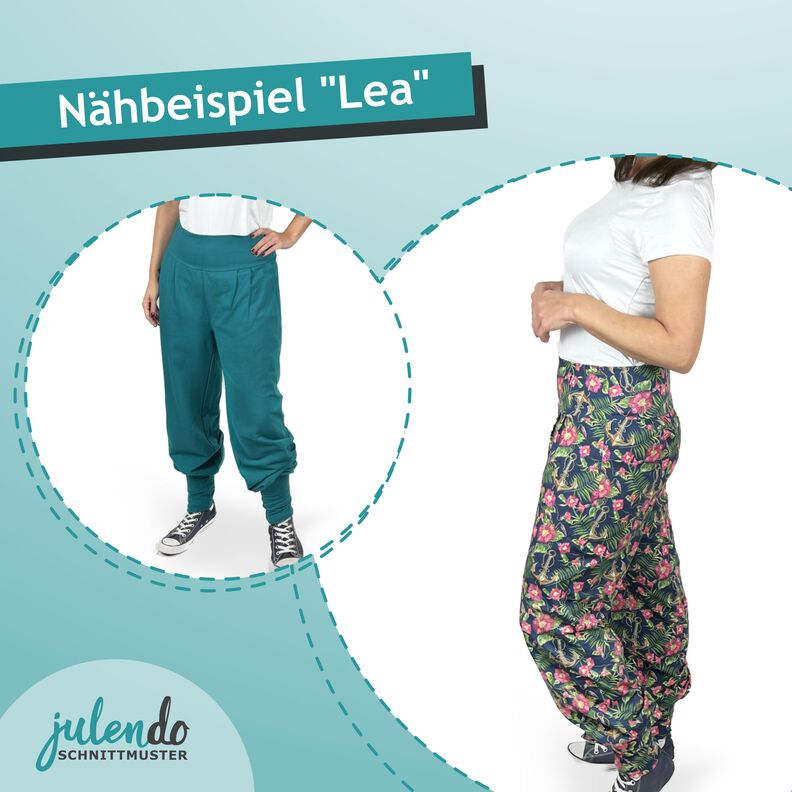Yogahose Lea, Gr. 32-54 | Schnittmuster mit Ebenen image number 3