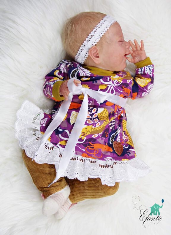 Ebook Volantkleid Amelie 50 - 128 Monalienchen  image number 2