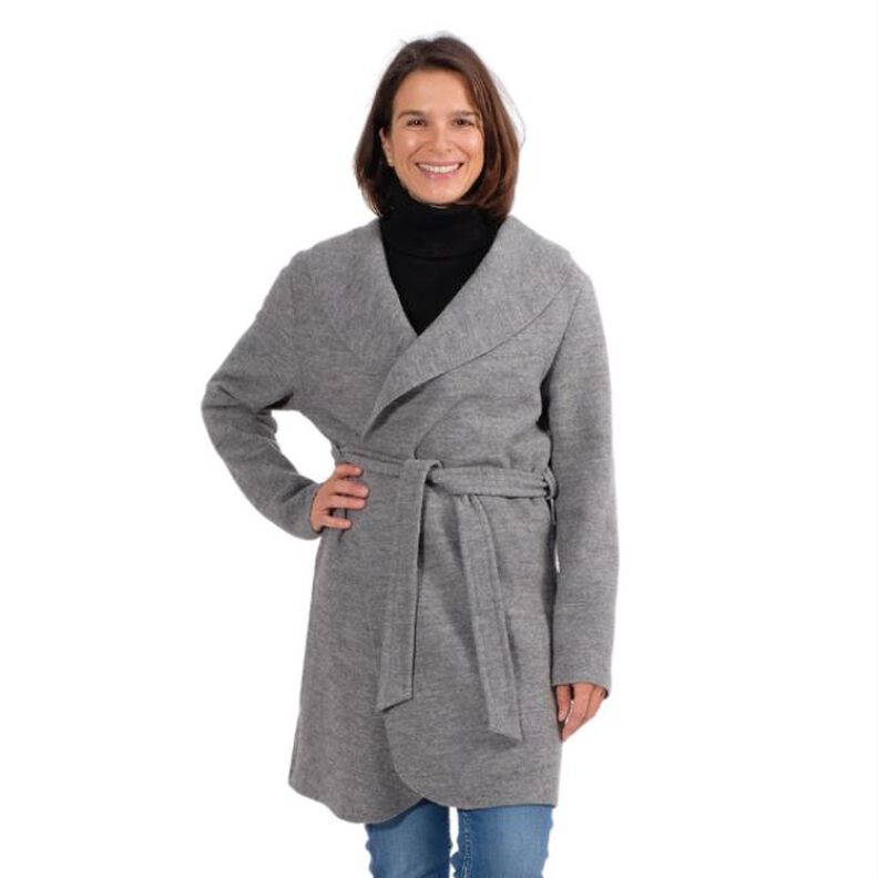 Jacke mit Gürtel ohne Knöpfe "Lya", Gr. 158 – 46 image number 1