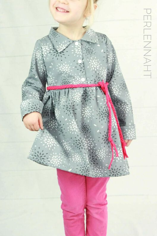 Herbst Bluse - Gr. 86 - 164 Nähanleitung und Schnittmuster image number 4