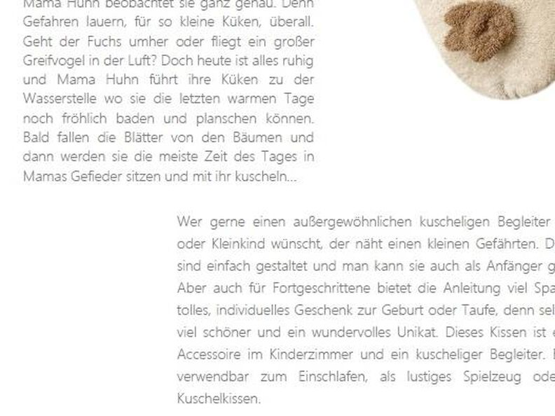 E-Book Huhn Lore - Nähanleitung und Schnittmuster image number 3