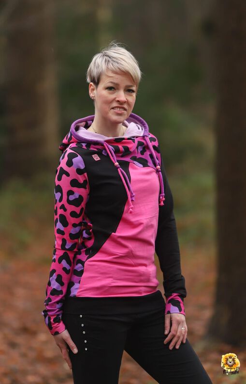 Hoodie SCHIO Women XS-XXXL Ebook Schnittmuster image number 5