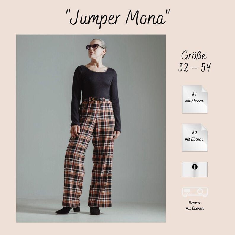 Schnittmuster Jumpsuit Mona image number 1