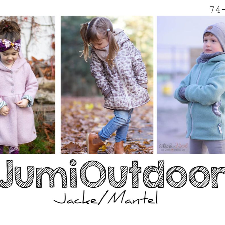 Jumi Outdoor Jacke ♥  74 - 164 inkl. A4/ A0/ Beamerdatei image number 1