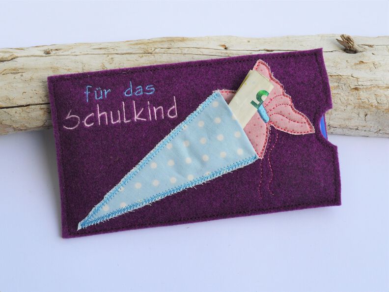 Stickdatei Schulanfang Schokohüllen ITH image number 6