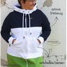 Sweatjacke Damen - Schnittmuster Gr. 32-58 -meine CLARA #101 thumbnail number 2